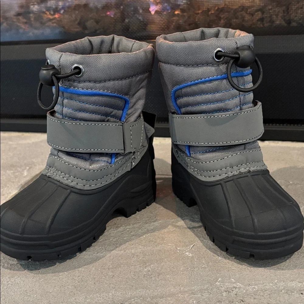 Khombu Bobby Thermalite insulated,waterproof,bungee tie,velcro close,rugged sole
